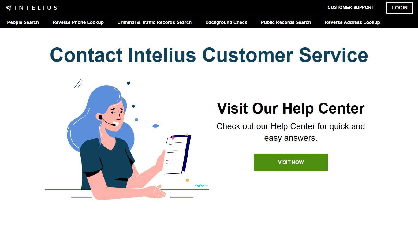 Contact Intelius Customer Service - Email & Phone Number